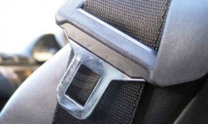Controlli sul corretto uso delle cinture a sicurezza da parte della Polizia stradale