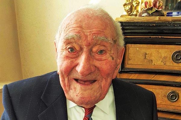 Lorenzo Berzero e i suoi 109 anni: è il più anziano di Novara e Vercelli