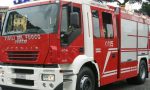 Appartamento in fiamme a Caltignaga