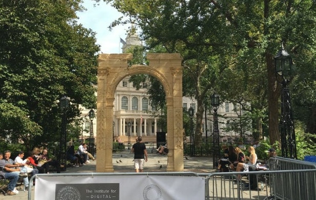 Arona: sabato prossimo arriva l’Arco di Palmira