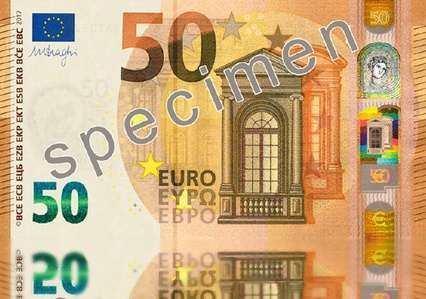Entrata in vigore da due giorni la nuova banconota da 50 euro