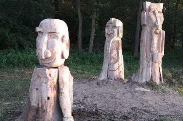 All’oasi Burchvif spuntano tre folletti guardiani