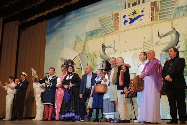 “Gemellaggio” tra i Legnanesi e le maschere borgomaneresi