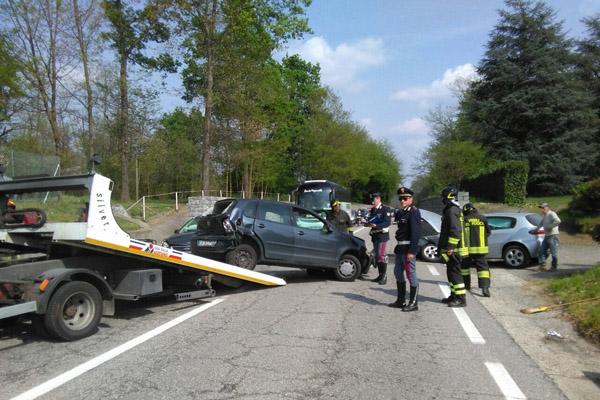 Incidente sulla statale della Malpensa, tre feriti, uno è grave