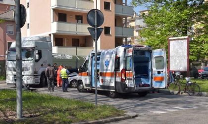 Schianto in viale Curtatone