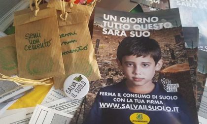 “Semi non cemento”, anche Legambiente Novara in piazza per la Giornata della Terra