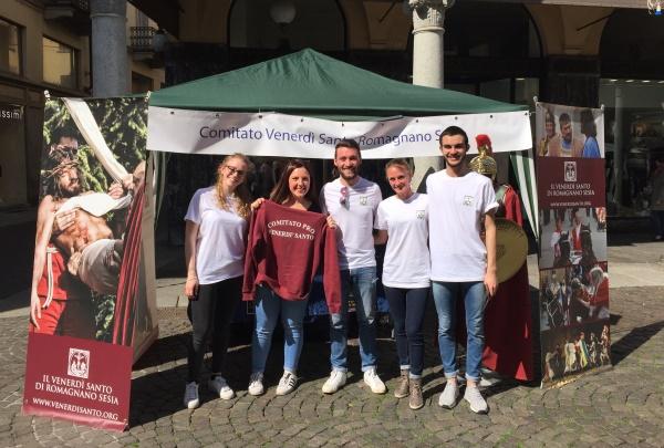 Venerdì Santo di Romagnano Sesia, bene l’infopoint a Novara
