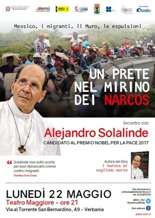 E’ stasera l’incontro con il prete anti narcos