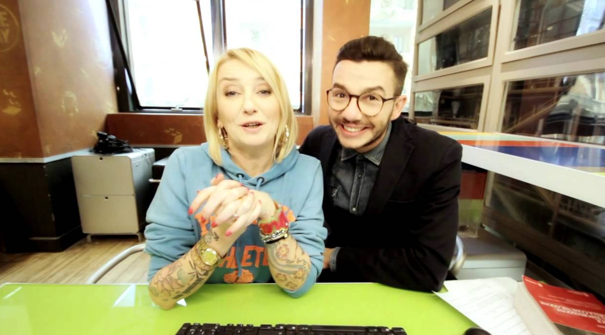 La Pina e Diego di Radio Deejay a Borgo Ticino