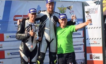 Cesare Tricerri sul podio all’autodromo di Franciacorta