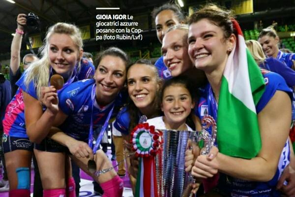 Igor Volley, al via i festeggiamenti