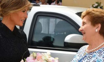 Melania Trump e Mariella Enoc: è feeling