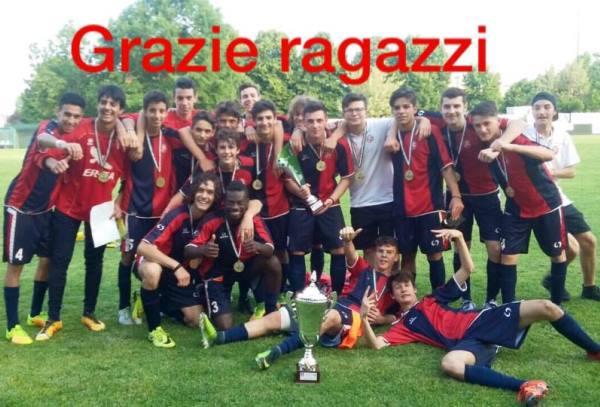 Trionfo Accademia Borgomanero: Allievi fascia B campioni