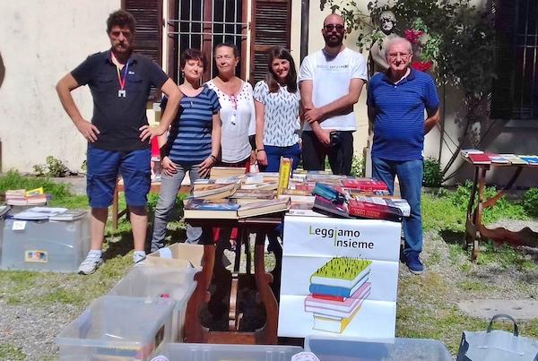 Alla Marazza successo per il mercatino di libri usati