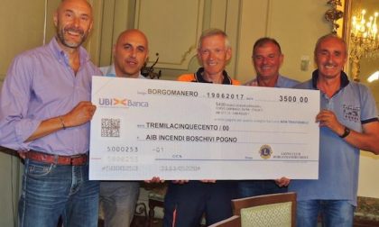 Dal Lions Club Borgomanero 60.000 euro per il volontariato del territorio