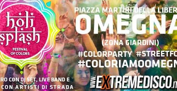 Fa tappa a Omegna l’Holi Splash Festival