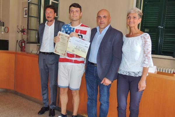 Matteo Pianca miglior studente borgomanerese dell’anno