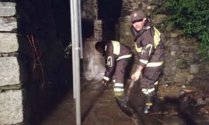 Temporale: molti gli interventi dei Vigili del fuoco