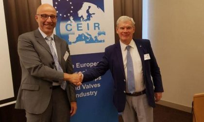 Valvole e rubinetti, Pettinaroli presidente del Ceir