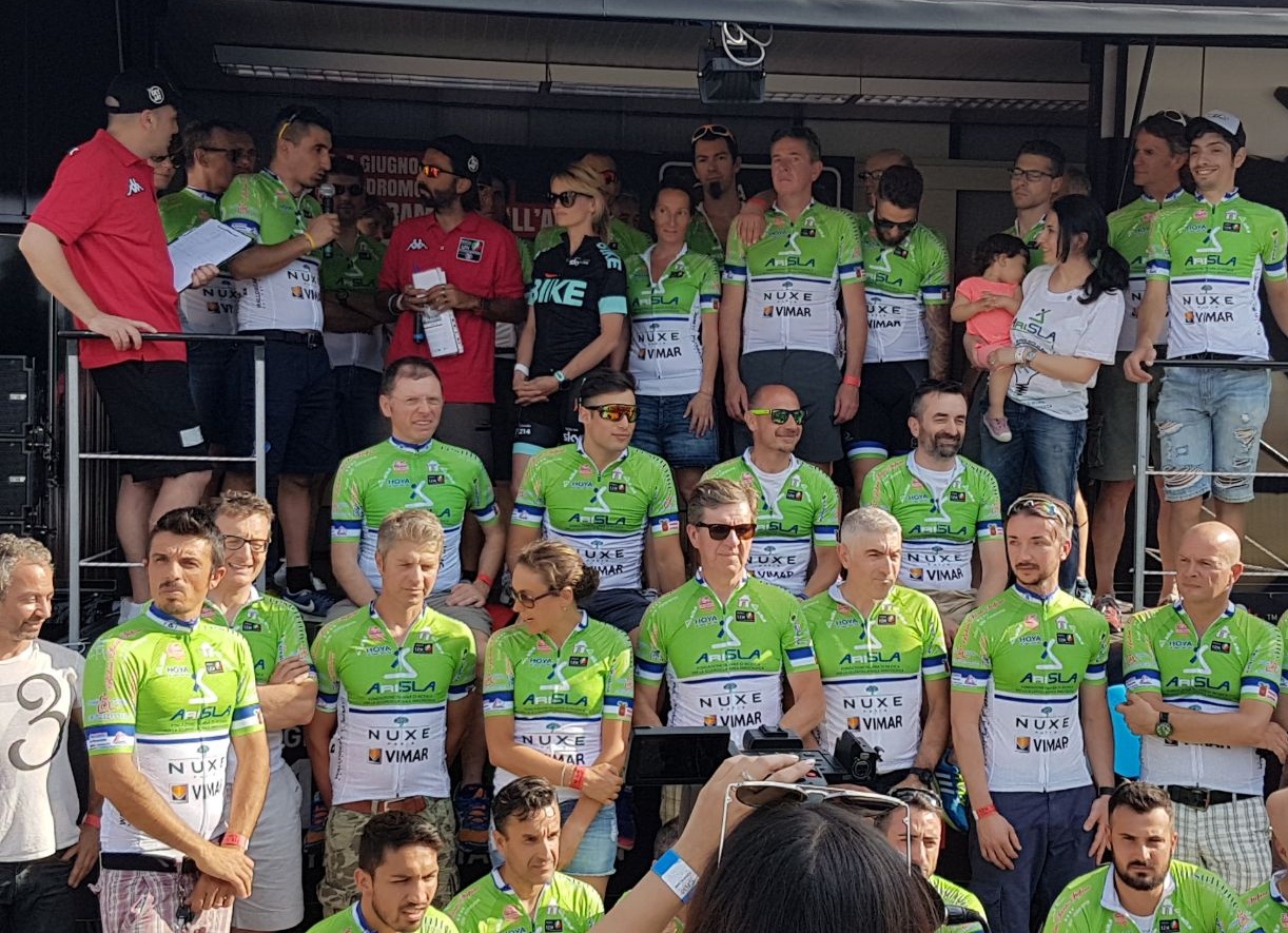 I castellettesi del Team Arisla ancora una volta in pista per beneficenza