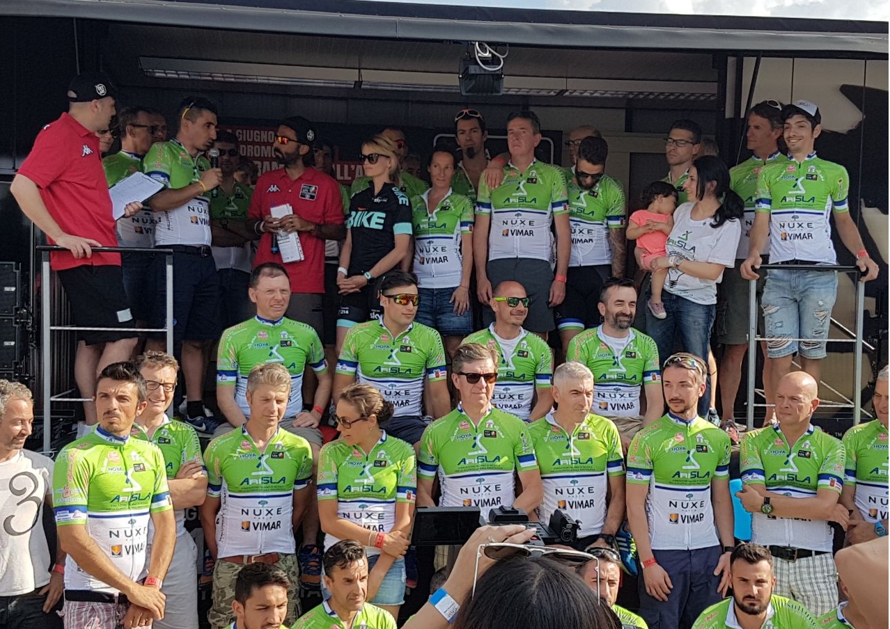 I castellettesi del Team Arisla pronti all’impresa per lanciare un messaggio contro la Sla