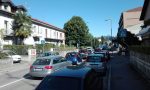 Traffico rallentato in via Milano e in viale Baracca