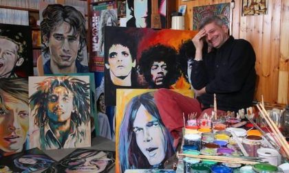 Carlo Montana, il deejay della pittura in mostra ad Ameno