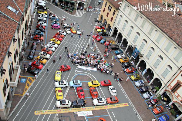 “Cinquecentisti” borgomaneresi al raduno di Oleggio