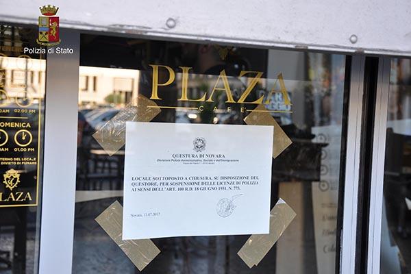 Dopo la rissa in piazza Martiri, 15 giorni di chiusura per il “Plaza”
