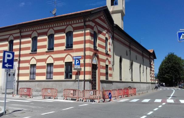 Nuovi marciapiedi attorno all’Oratorio parrocchiale