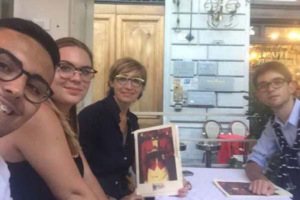 Studenti novaresi agli Uffizi di Firenze