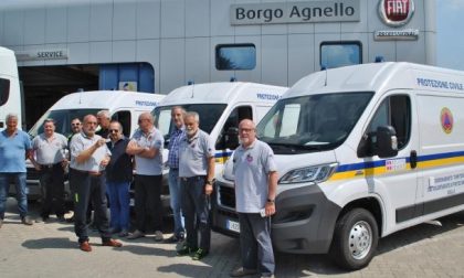 Tre nuovi automezzi per la Protezione civile
