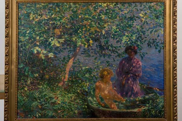 Tre opere “novaresi” di Nomellini in trasferta