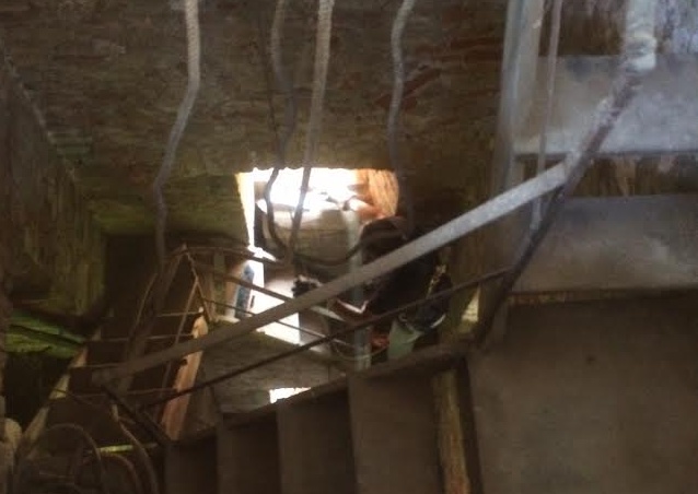 Campanile chiesa san Luigi: lavori in corso