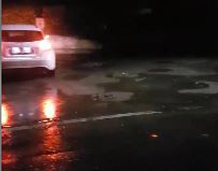 Castelletto: l'allagamento di via Beati nella notte VIDEO