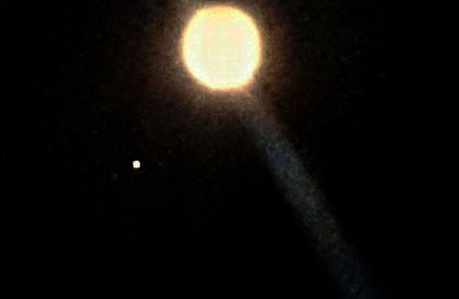 Un ufo nei cieli del borgomanerese?