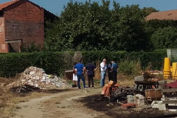 Incendio a Recetto ad alcune sterpaglie: trovato corpo senza vita di un 92enne