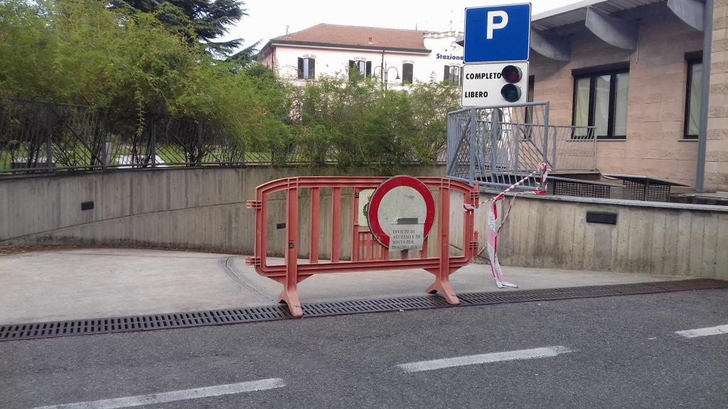 A Borgomanero ha riaperto il parcheggio sotterraneo della stazione