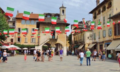 Orta in festa con gli alpini