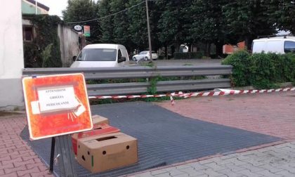 Pericolo scampato al parcheggio del Lidl