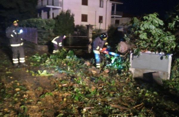 Vigili del Fuoco in azione a San Maurizio d’Opaglio