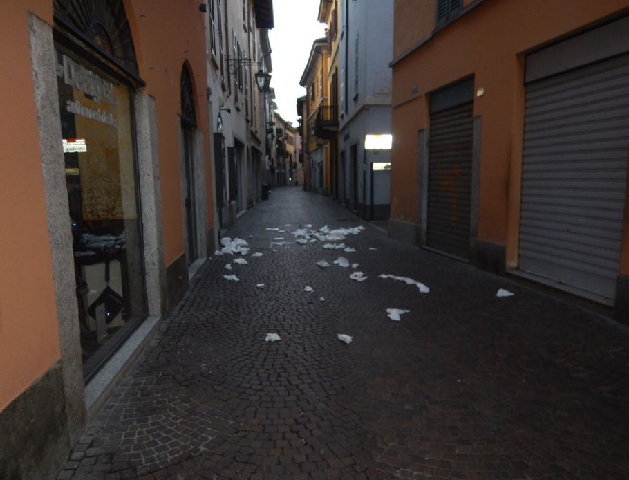 Arona: sul corso ancora vandali in azione