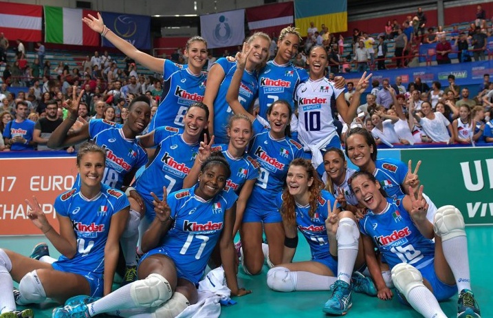 Europei Volley: Italia Bielorussia 3 a 1