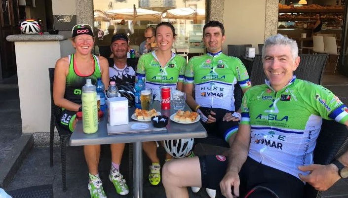 IL TEAM ARISLA ALLA VODAFONE RIDE MILANO