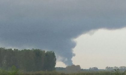 Incendio a Mortara: nessun rischio per la popolazione novarese