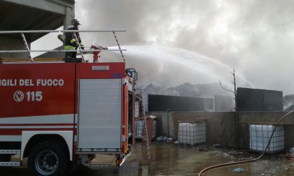 L'incendio di Mortara continua a fare paura