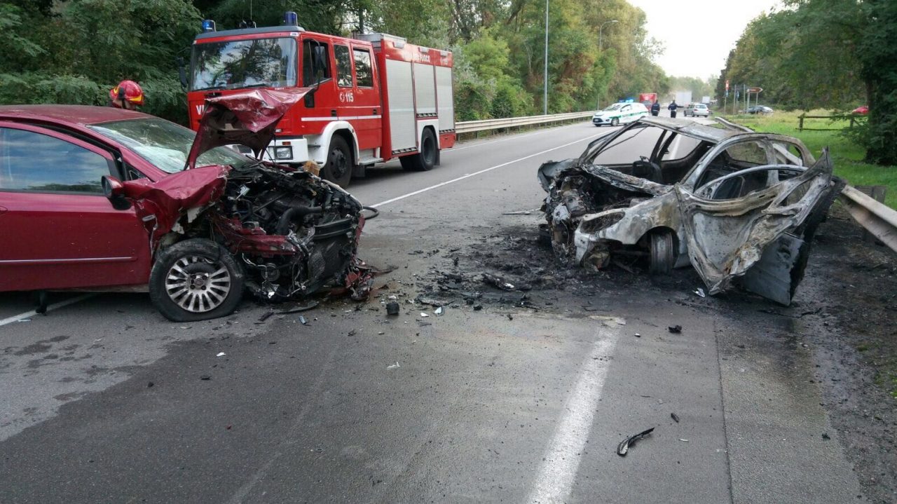 Trecate: pauroso incidente a San Martino