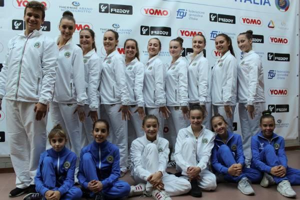 Consegnate le maglie della nazionale a 8 atlete di Borgomanero