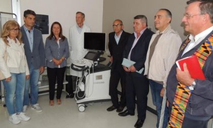 Ecografo di nuova generazione nel reparto di Ostetricia dell'Ospedale di Borgomanero