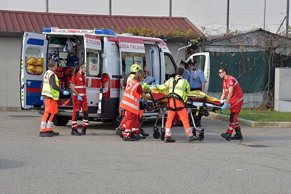 Esplosione a S. Pietro Mosezzo: ustionato in maniera grave un operaio di un’azienda metalmeccanica